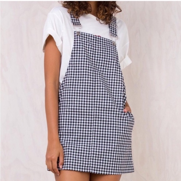 Dresses & Skirts - Gingham Overall Dress